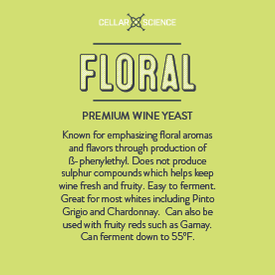 CellarScience - Dry Wine Yeast - Floral - PLACEHOLDER