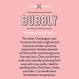 CellarScience - Dry Wine Yeast - Bubbly - PLACEHOLDER