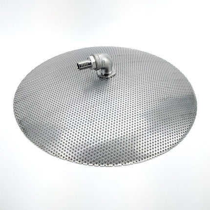 SS False Bottom (30cm/11.8in Diameter) with 13mm/.5in Barb