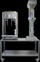 EnoItalia Semimanual Mono Block Filler and Corker