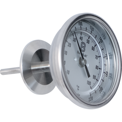 BrewBuilt 1.5 in. T.C. Thermometer - 2 in. length