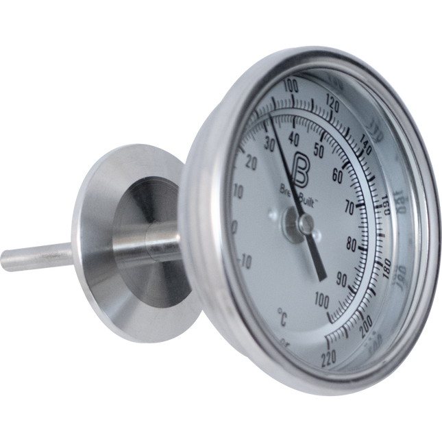 BrewBuilt 1.5 in. T.C. Thermometer - 2 in. length