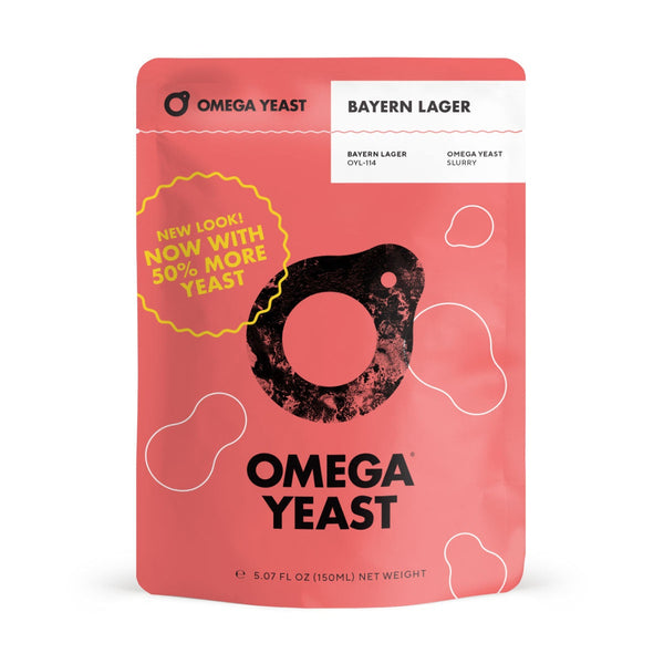 Omega Yeast | OYL-114 Bayern Lager | Beer Yeast | Double Pitch | 225 Billion Cells