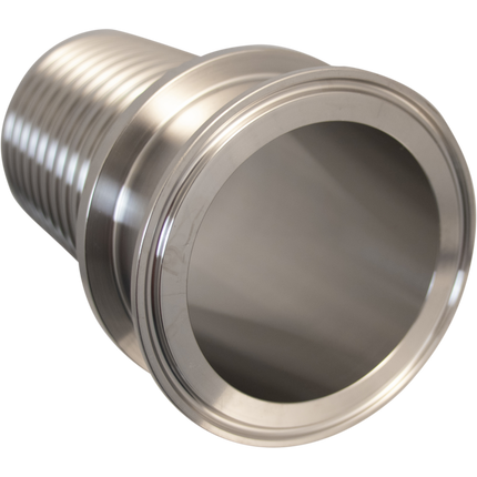 ForgeFit - 3 in. T.C. x 3 in. Long Barb Hose End
