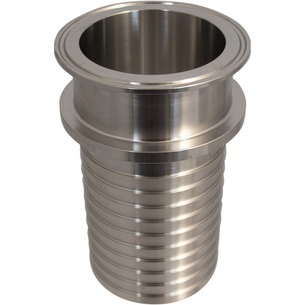 ForgeFit - 3 in. T.C. x 3 in. Long Barb Hose End