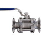 Stainless Ball Valve - 1.5 in. T.C. x T.C - 3 Piece