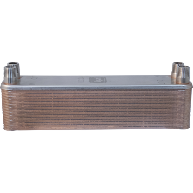 MKIV 30 Plate Heat Exchanger 315mm x 73mm x 73mm - 1/2 in. Male BSP