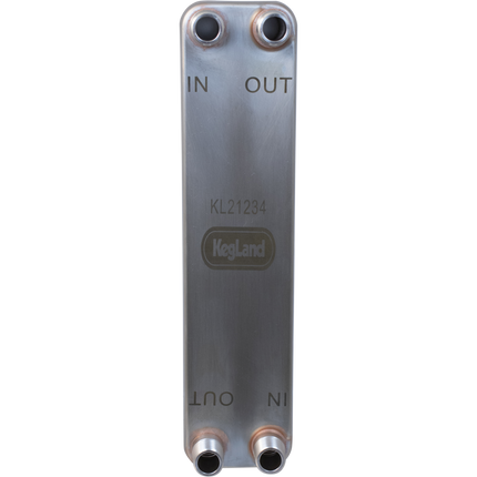 MKIV 30 Plate Heat Exchanger 315mm x 73mm x 73mm - 1/2 in. Male BSP