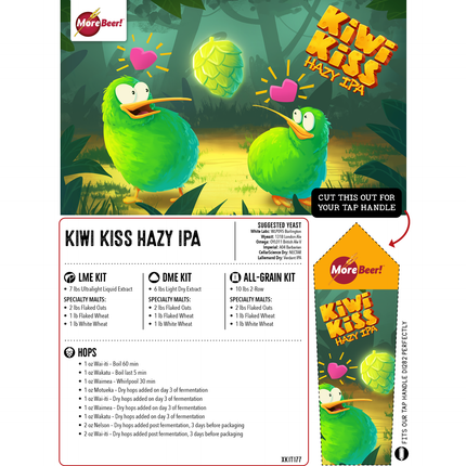 Kit (All Grain) - Kiwi Kiss Hazy IPA - PLACEHOLDER