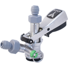 KOMOS Keg Coupler - D-Style Sanke Coupler with PRV (Stainless) w/ 8mm Duotight Adapters