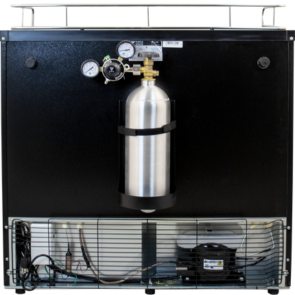 Komos Double-Wide Kegerator with Komos Regulator - REFRIGERATOR ONLY