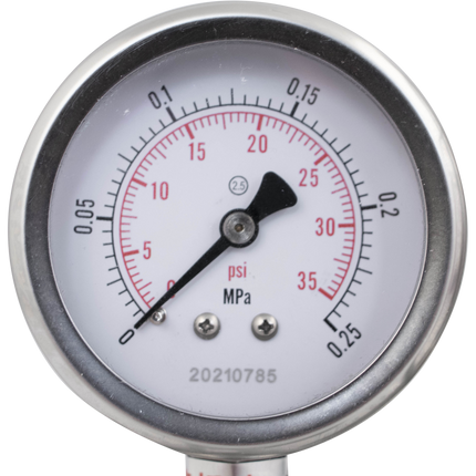 1.5 in. T.C. Spunding Valve (2.2 Bar Max) with Pressure Gauge