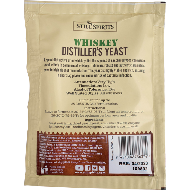 Turbo Yeast - Whiskey Distiller's