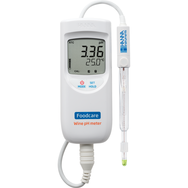 Portable Wine Must and Grape Juice pH Meter (Hanna# HI99111)