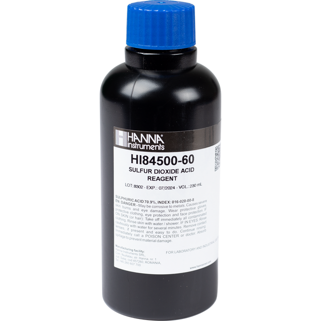 Acid Reagent for MT693 - 230mL (Hanna# HI 84500-60)