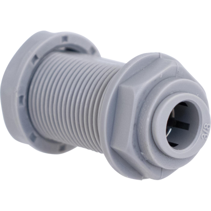 Duotight - 9.5mm (3/8) Female Bulkhead w/ Lock Nut