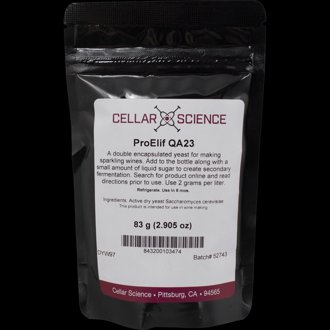 Encapsulated Wine Yeast - ProElif QA23 (83 g) 
