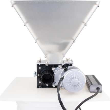 MaltZilla Motorized Grain Mill Complete Kit w/ Hopper, Power Supply, Base Board, MoreBeer Bucket