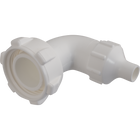 White Plastic Barb for Marchisio Tank Spigot