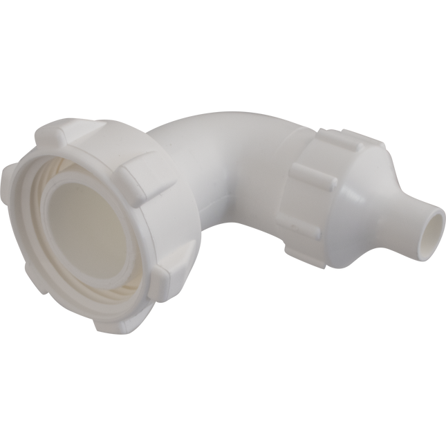 White Plastic Barb for Marchisio Tank Spigot