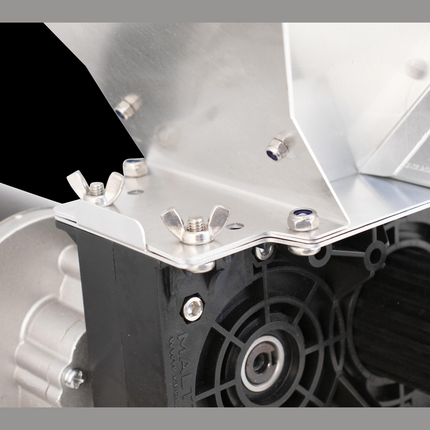 MaltZilla Motorized Grain Mill Complete Kit w/ Hopper, Power Supply, Base Board, MoreBeer Bucket