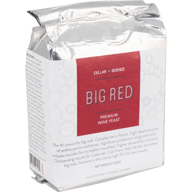 CellarScience - Dry Wine Yeast - Big Red - PLACEHOLDER