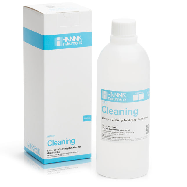 General Purpose pH Electrode Cleaning Solution (500mL) (Hanna# HI7061L)