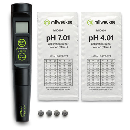 Deluxe pH Meter with Thermometer & ATC (Milwaukee# ph56)