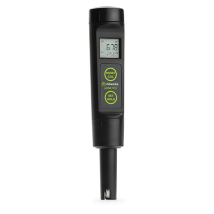 Deluxe pH Meter with Thermometer & ATC (Milwaukee# ph56)