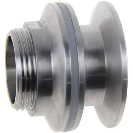 Stainless - 2 in. T.C. Weldless Bulkhead