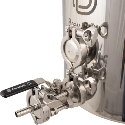 BrewBuilt Electric Brewing Kettle - T.C. x T.C. Ball Valve - PLACEHOLDER