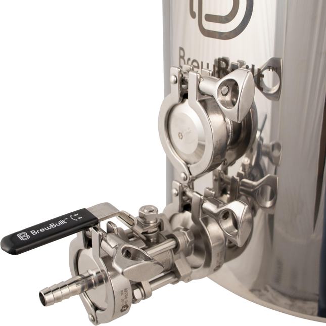 BrewBuilt Electric Brewing Kettle - T.C. x T.C. Ball Valve - PLACEHOLDER