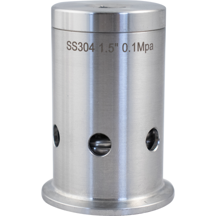 Pressure Relief Valve for Tank -  1 BAR PRV, 1.5 in TC