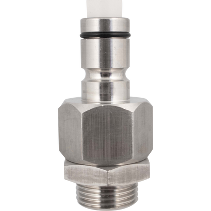 K-Lok KingLok Male x Male Beer Thread (5/8 in. BSP) (Check Valve - Liquid) - Quick Disconnect (QD)