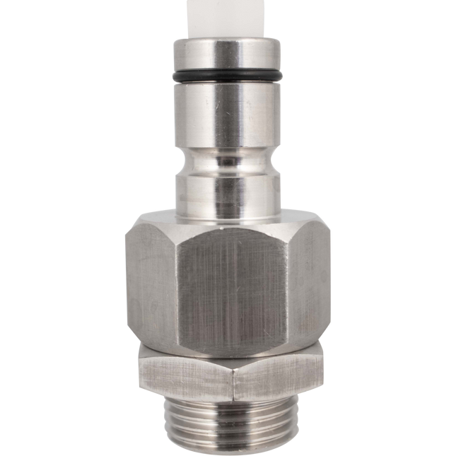 K-Lok KingLok Male x Male Beer Thread (5/8 in. BSP) (Check Valve - Liquid) - Quick Disconnect (QD)
