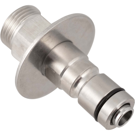 K-Lok KingLok Male x Male Beer Thread (5/8" BSP) (Check Valve - Gas) - Quick Disconnect (QD)