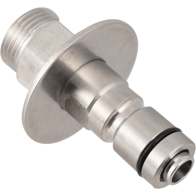 K-Lok KingLok Male x Male Beer Thread (5/8" BSP) (Check Valve - Gas) - Quick Disconnect (QD)