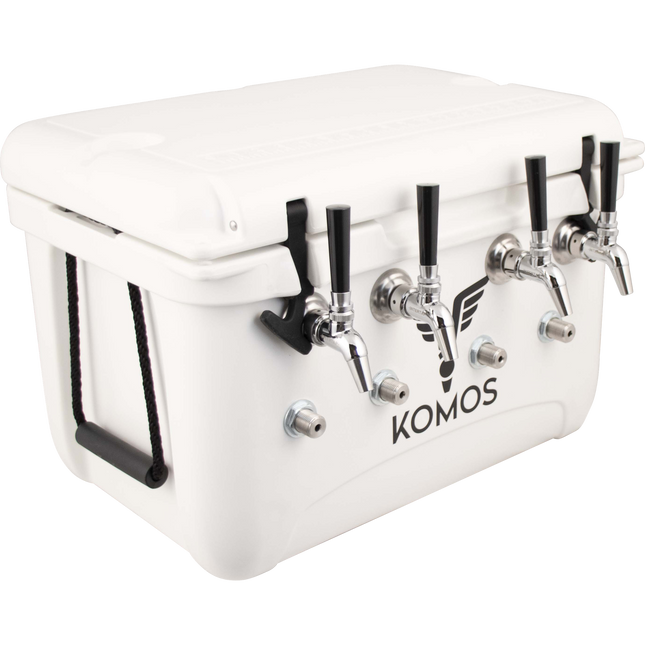 KOMOS Rubicon 4 Tap Jockey Box - Front Entry