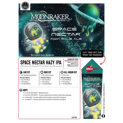 Kit (Extract) - Moonraker Brewing Company Space Nectar Hazy IPA - PLACEHOLDER