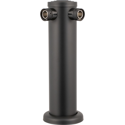 KOMOS Matte Black Tower Kit (Without Faucets) - TOWER & LINE KIT - PLACEHOLDER