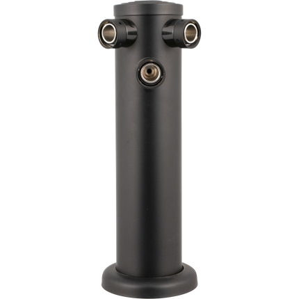 KOMOS Matte Black Tower Kit (Without Faucets) - TOWER & LINE KIT - PLACEHOLDER
