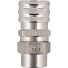 K-Lok KingLok Female x Female Beer Thread (5/8 in. BSP) - Quick Disconnect (QD)