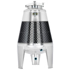 Speidel 1,000L Stainless Steel Fermentation Egg - Black Eye with 2'' TC Racking and Dump Ports