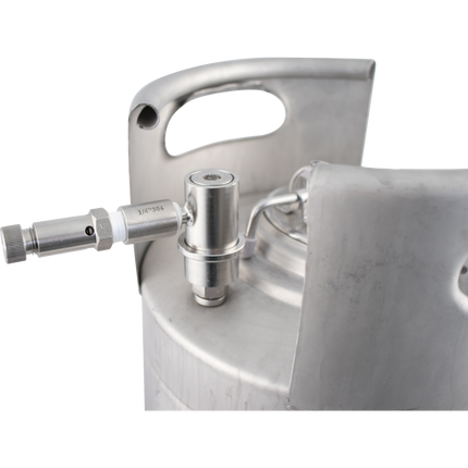 Stainless Ball Lock Quick Disconnect (QD) Adjustable Pressure Relief Valve
