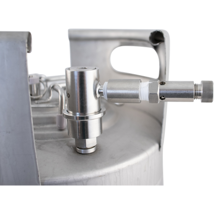 Stainless Ball Lock Quick Disconnect (QD) Adjustable Pressure Relief Valve