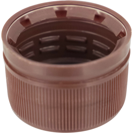 (Pack of 24) Screw Caps for 500mL KegLand Amber PET Bottles 