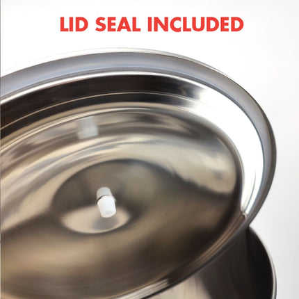 Bucket Buddy w/ Heating - 65L Stainless Steel Fermenter with Integrated 60W Element - 110-120V