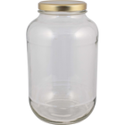 1 Gallon Glass Widemouth Jar - With Lid