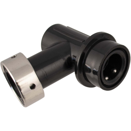 Ball Lock Bev Out (Black) - with Integrated Tap Shank & Collar