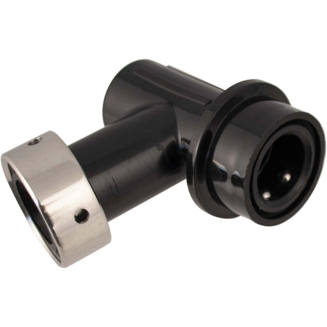 Ball Lock Bev Out (Black) - with Integrated Tap Shank & Collar